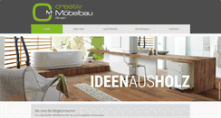 Desktop Screenshot of creativ-moebelbau.de